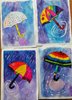 Рисуем зонтики